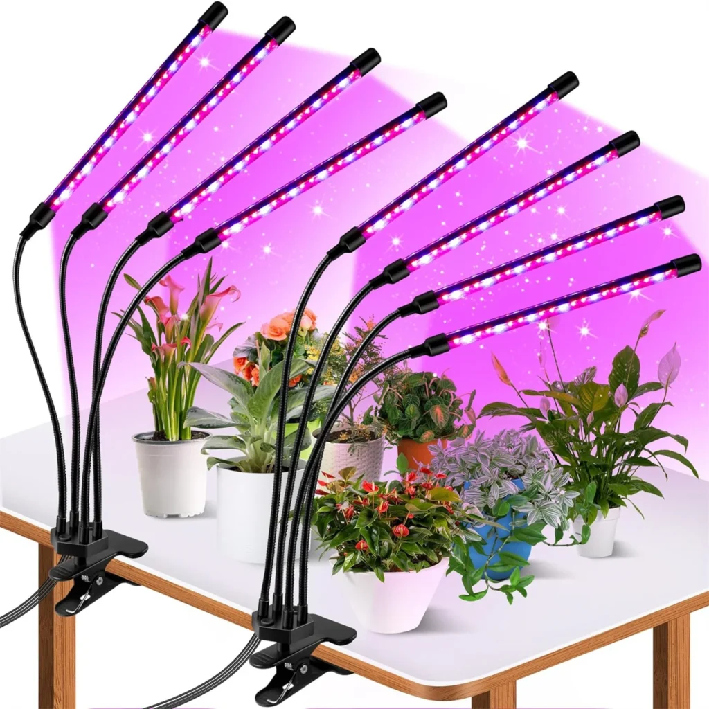 LED USB Grow Light Plants 5V Full Spectrum Light Home Flower Seedling Clip Phyto Lamp Dimmable Timing Control 3/9/12Hours 1