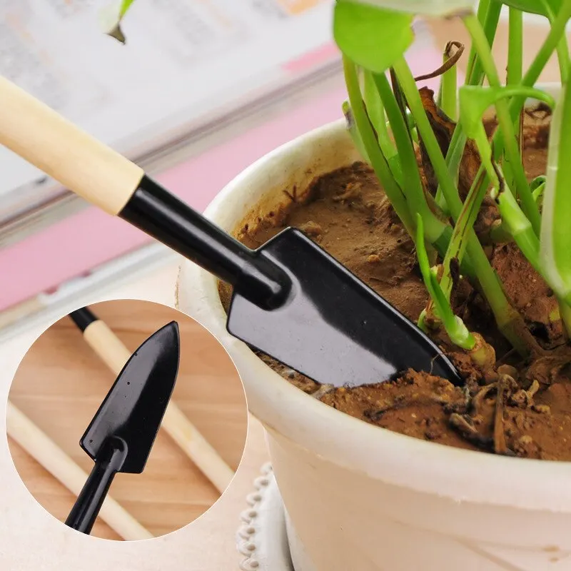 Gardening Tools Three-Piece Set Mini Garden Tools Multi-Function Shovel Harrow Shovel Household Plant Pine Soil Shovel 5