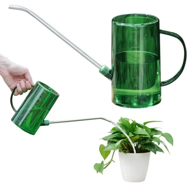Long-Spout Watering Can for Home Use – Ideal for Garden Plants, Potted Greens, Succulents, and Flower Watering 1